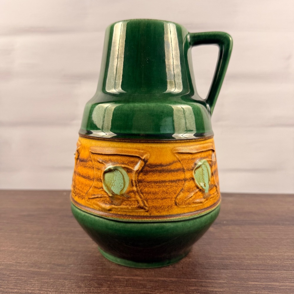 Eckhardt & Engler West German Pottery Vase Pitcher 4860/20 MCM
